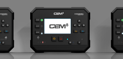New controllers in HIMOINSA generator sets!! Controller - CEM8 - CEA8 - CEC8 now as STANDARD!!