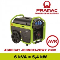 PRAMAC PX 8000 AVR 230V ER Electric Starter