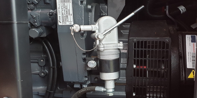 Pompa spustowa oleju w agregacie HIMOINSA