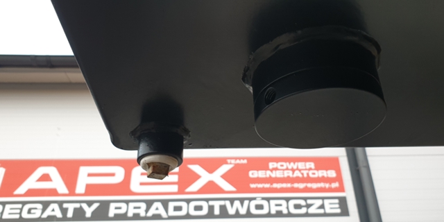 Spust wanny retencyjnej w agregacie HIMOINSA