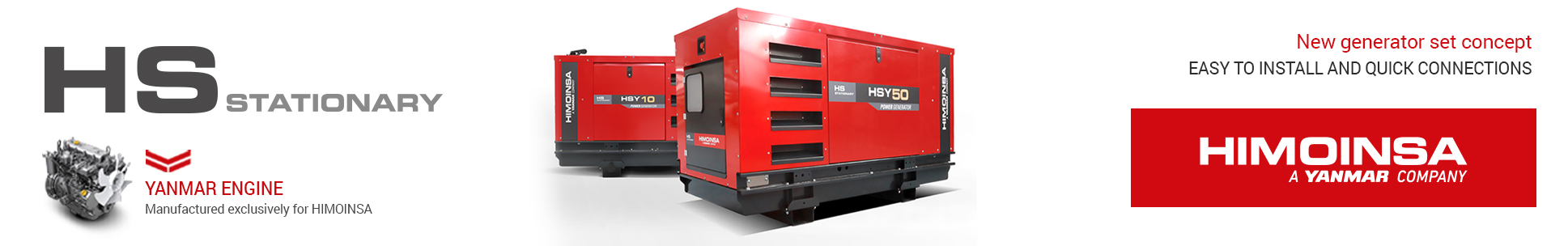 Yanmar HSY Generators Himoinsa